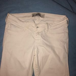 White Hollister Skinny Jeans